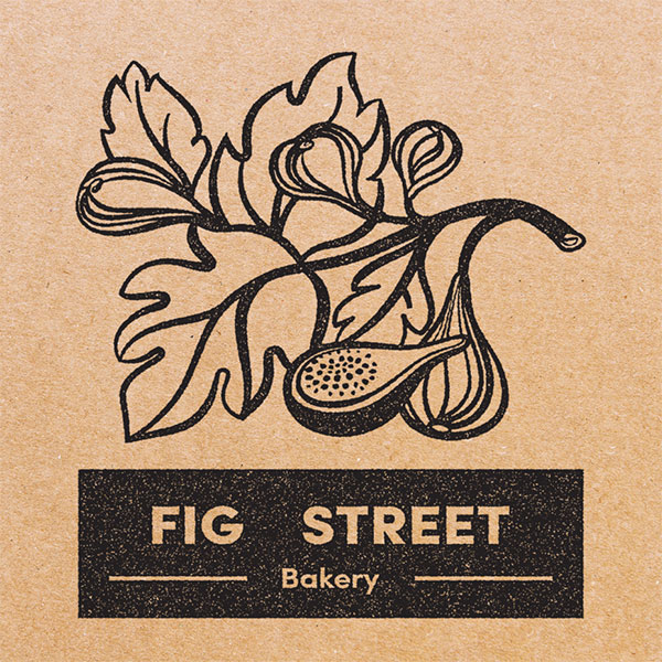 Logo design for Fig Street Bakery.